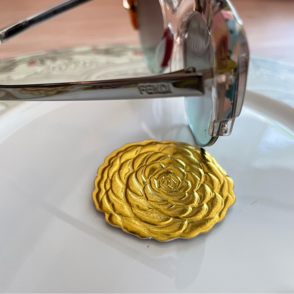 FENDI SUNGLASSES!!! Cat Eye! Fun! Unique! Colorful! Like New! No flaws! - Picture 11 of 15